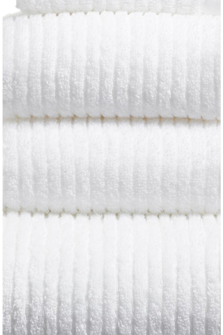 6-Piece Hydro Organic Cotton Blend Bath Towel, Hand Towel & Washcloth Set, Alternate, color, WHITE