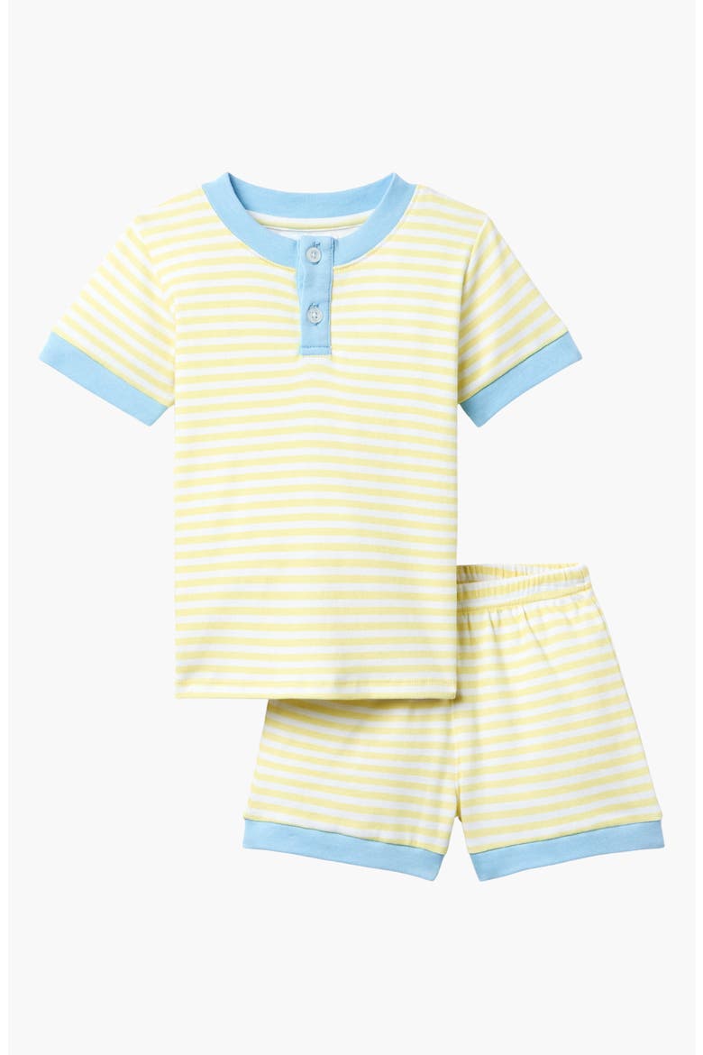 Frankie PJ Set, Main, color, Lemon Stripe