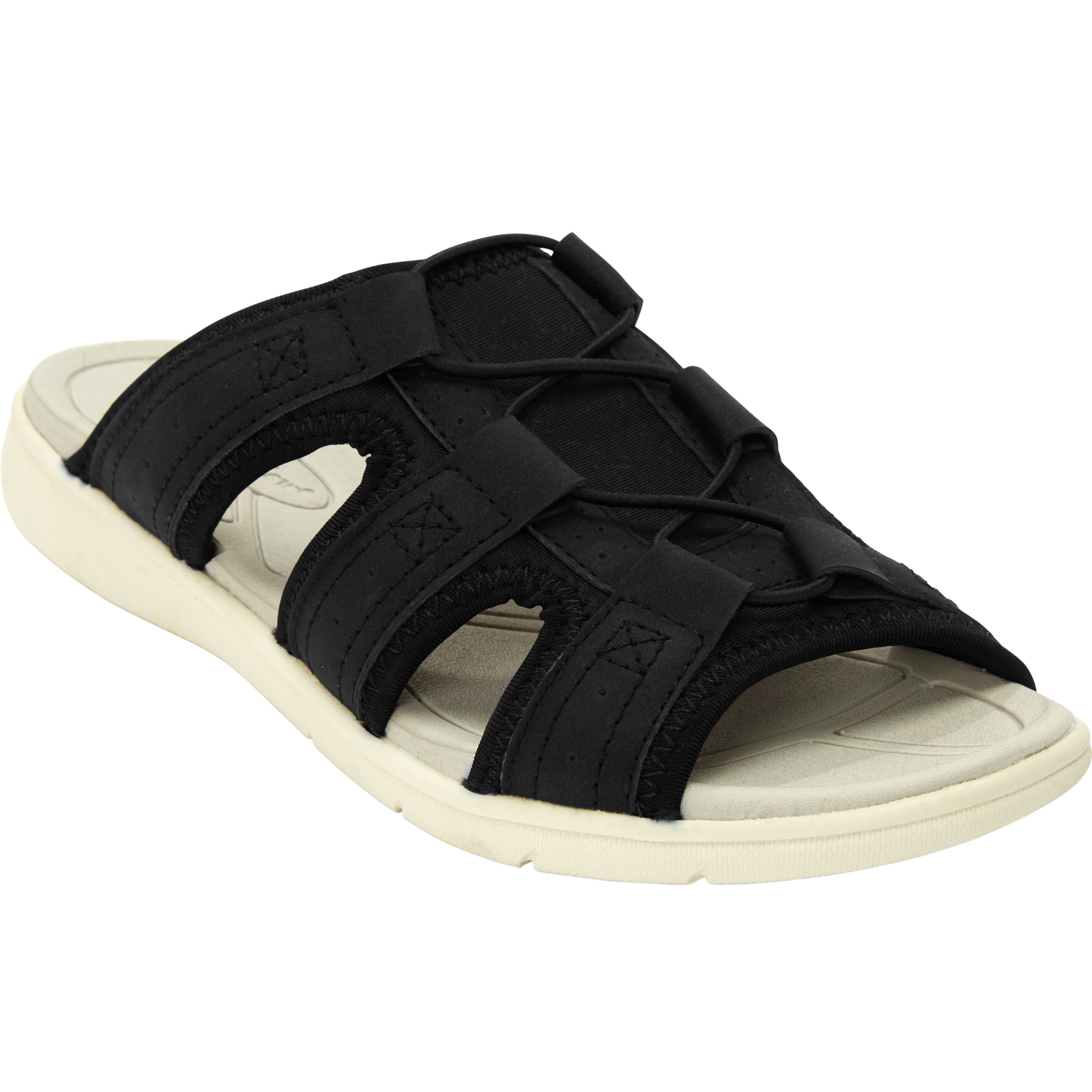 Comfortview The Alivia Water Friendly Slip On Sandal, Main, color, Black