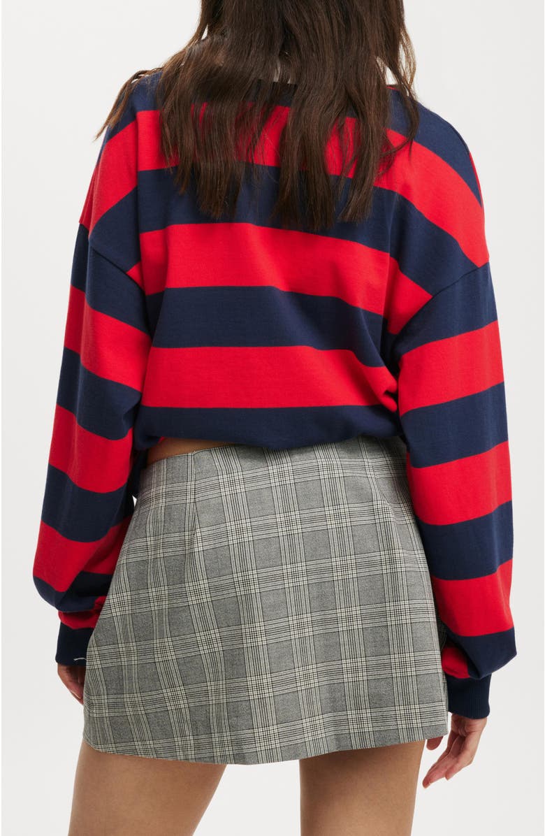 Cotton On Women's Harper Suiting Mini Skirt, Alternate, color, Grey Check