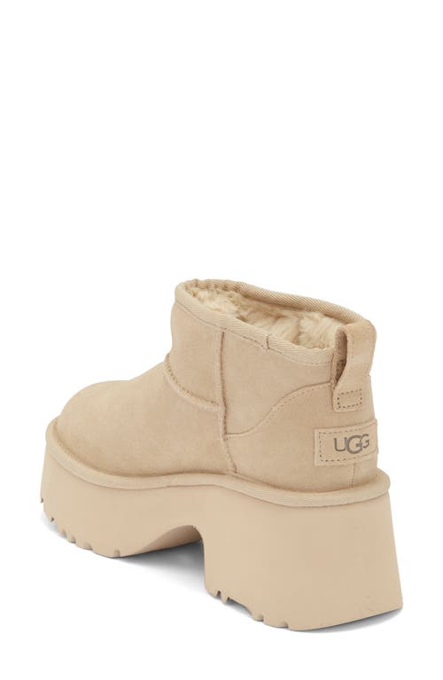 Ugg ® Classic Ultra Mini New Heights Platform Boot In Yellow