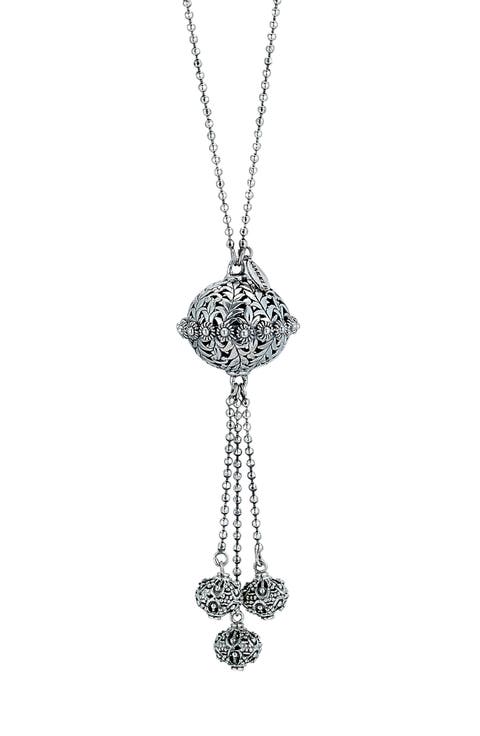 Filigree Tassel Y-Necklace