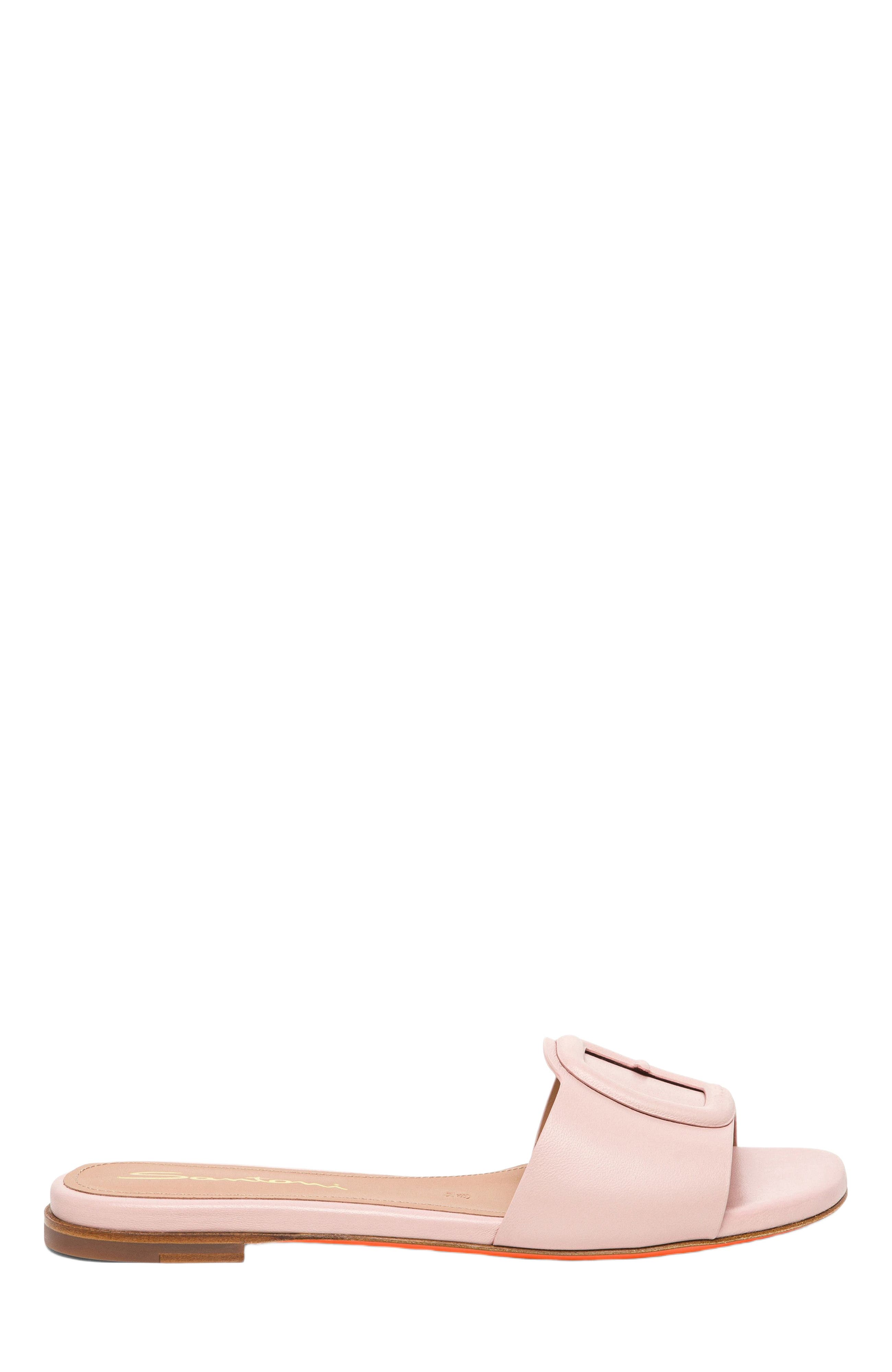 Santoni Women's slide sandal, Main, color, Pink