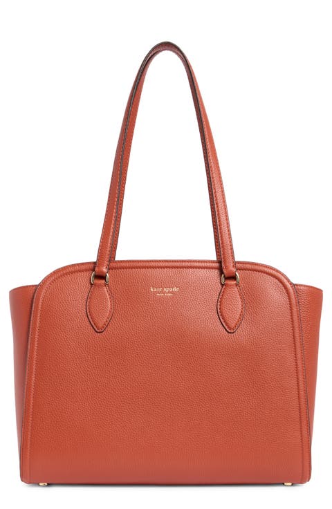 taylor pebbled leather tote