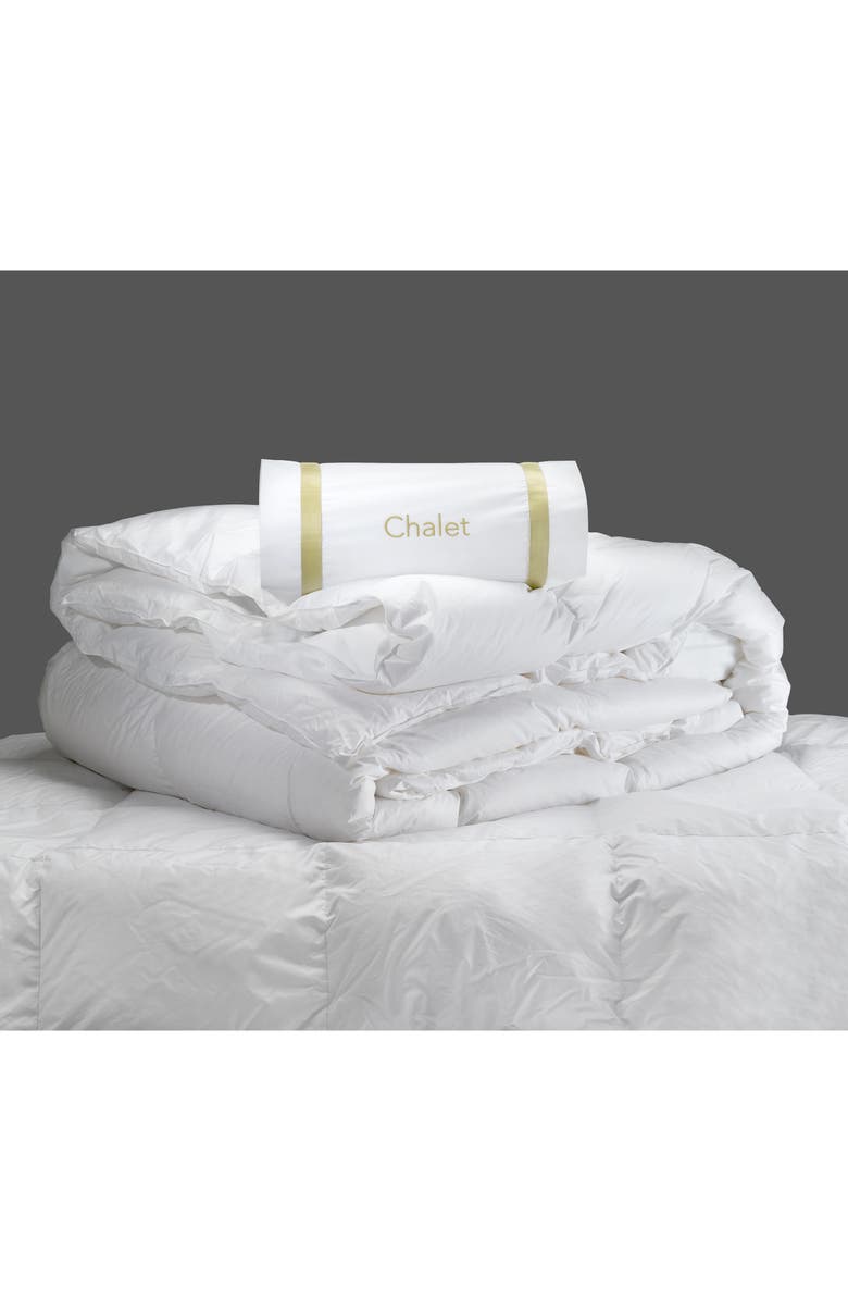 Matouk Chalet Comforter, Alternate, color, All Season Weight