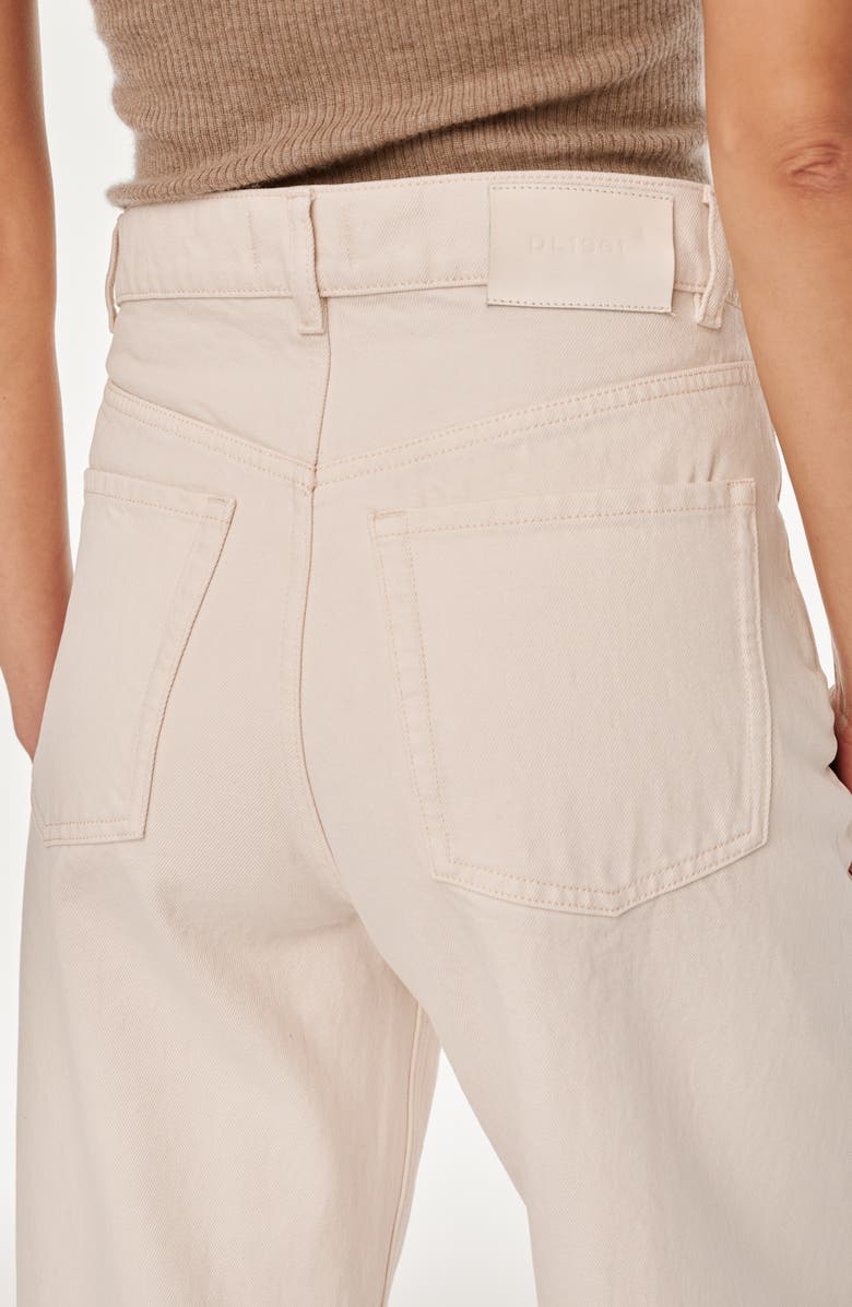 DL1961 Taylor Relaxed High Rise Barrel Jeans, Alternate, color, Flax Vintage