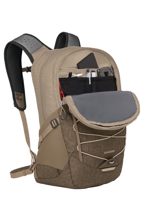 Osprey Quasar 26-liter Backpack In Alpaca Tan/latte Brown Heather
