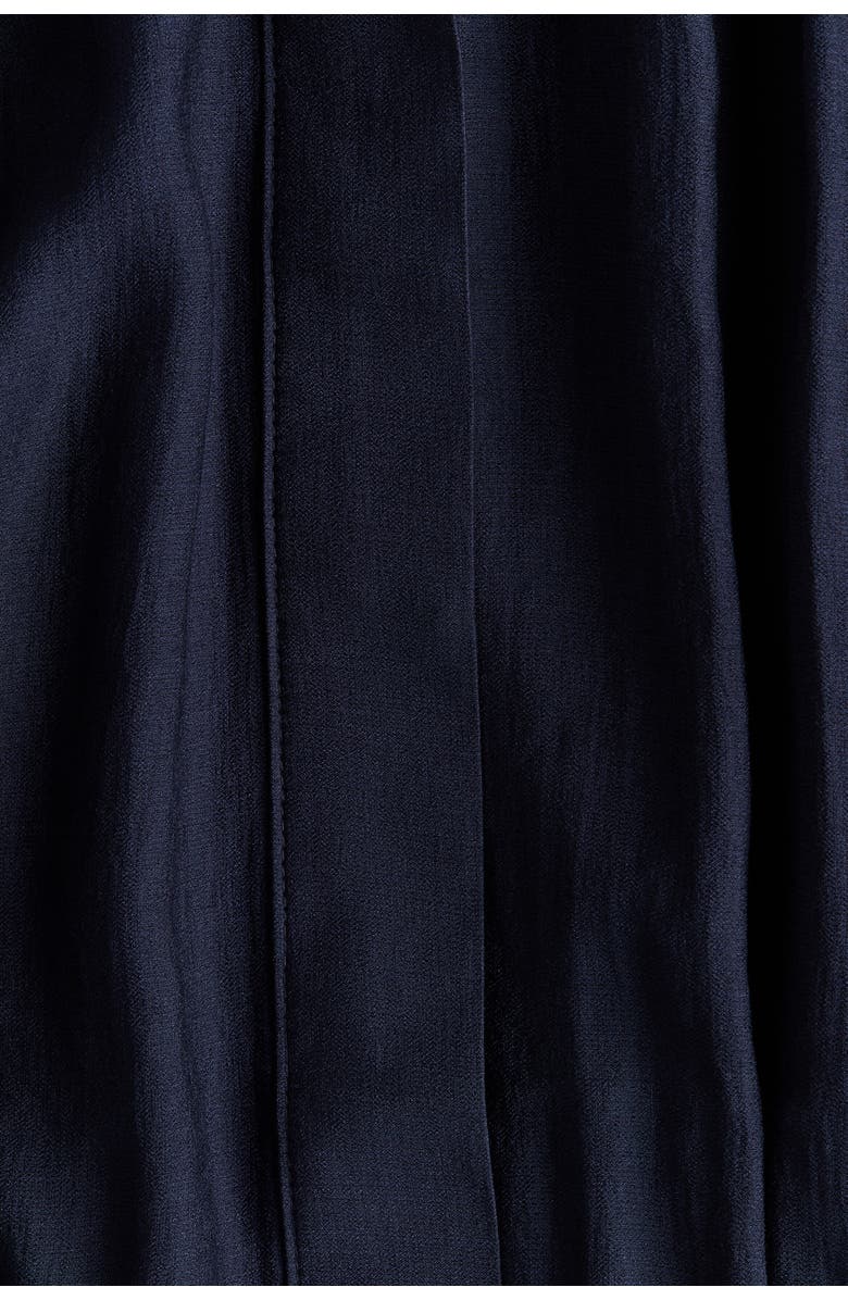 H&M Oversized drawstring-detail shirt, Alternate, color, Navy Blue