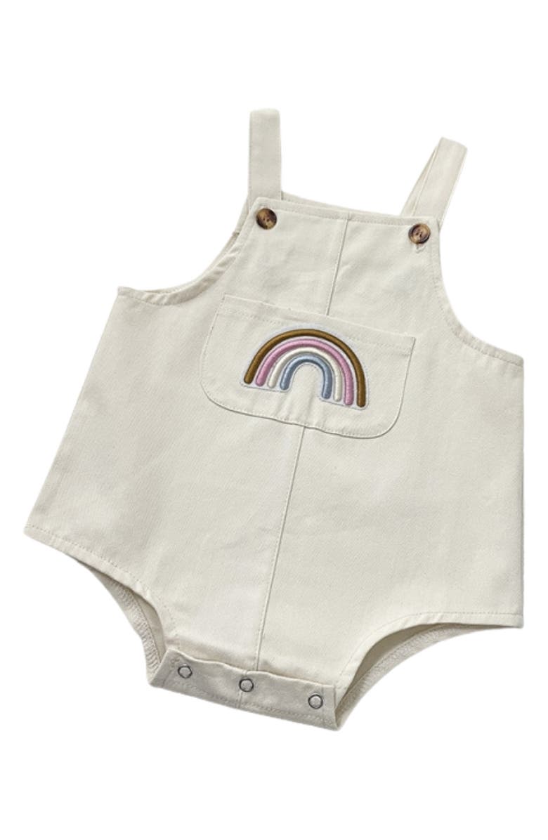 Ashmi & Co. Charlie Cotton Overalls, Main, color, White