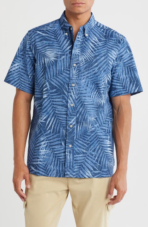 Palms Classic Fit Short Sleeve Button-Down Shirt