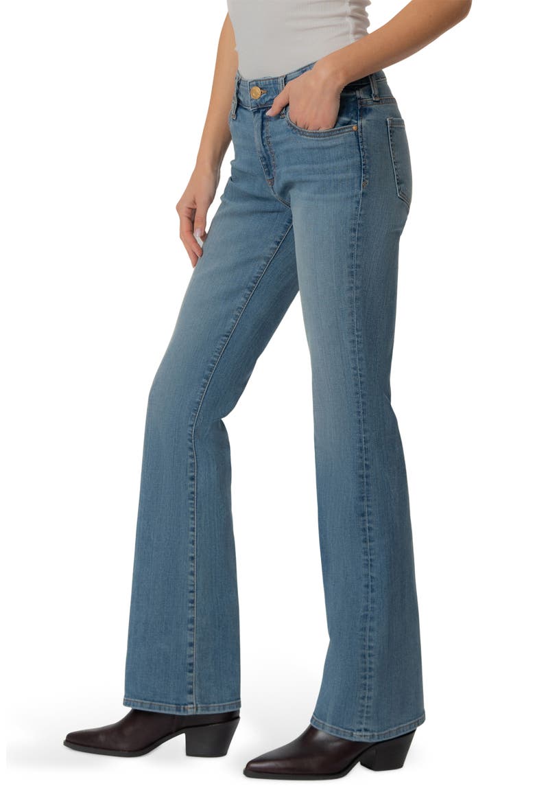 Natalie Low Rise Bootcut Jeans, Alternate, color, DISCRETE