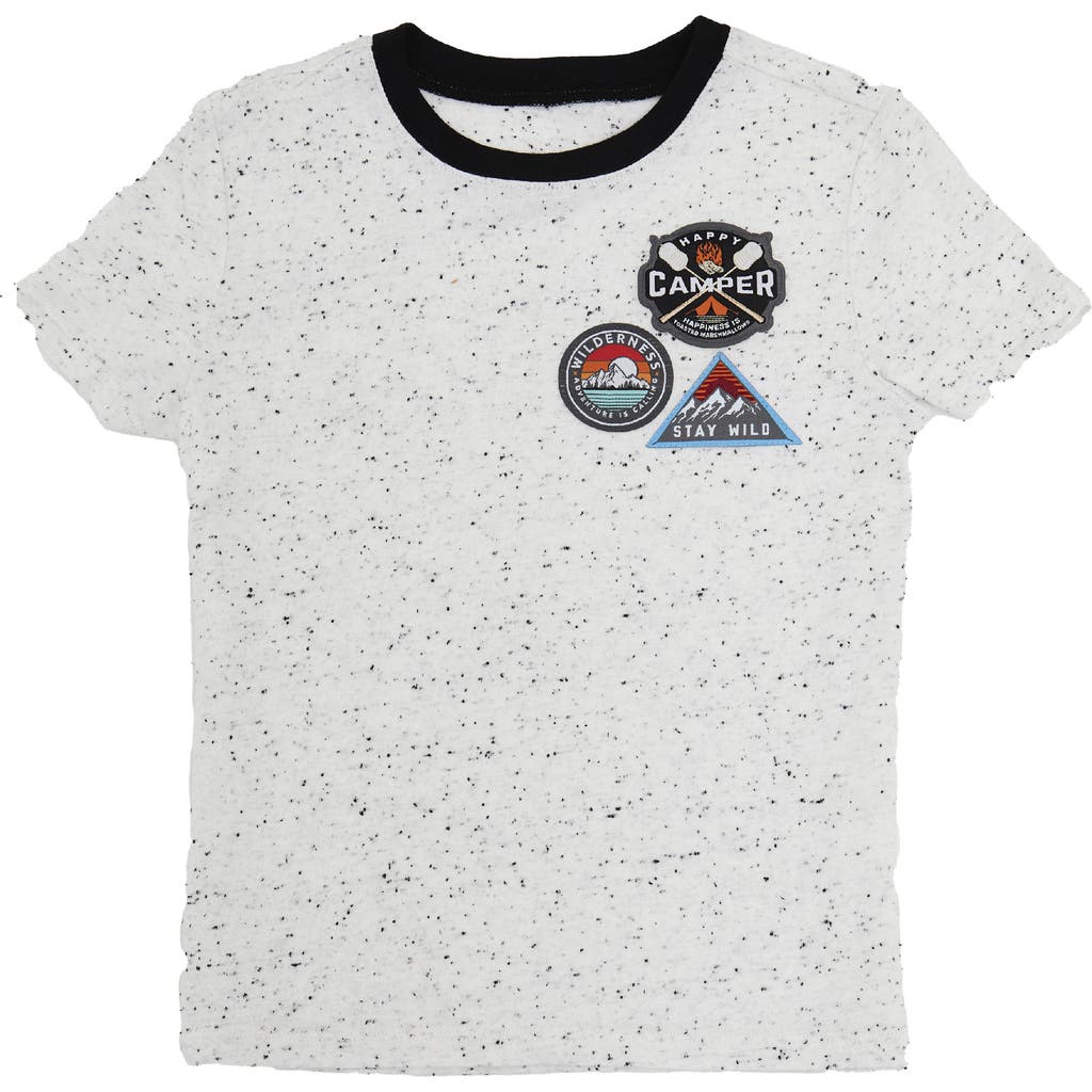 Andy & Evan Kids' Short Sleeve Graphic T-shirt In White