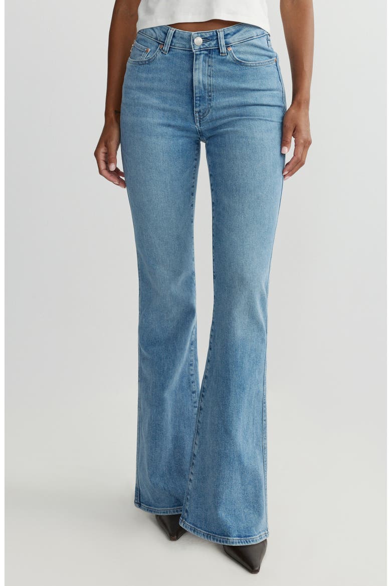Claira Contoured Instasculpt™ Bootcut Jeans, Main, color, OLYMPIC