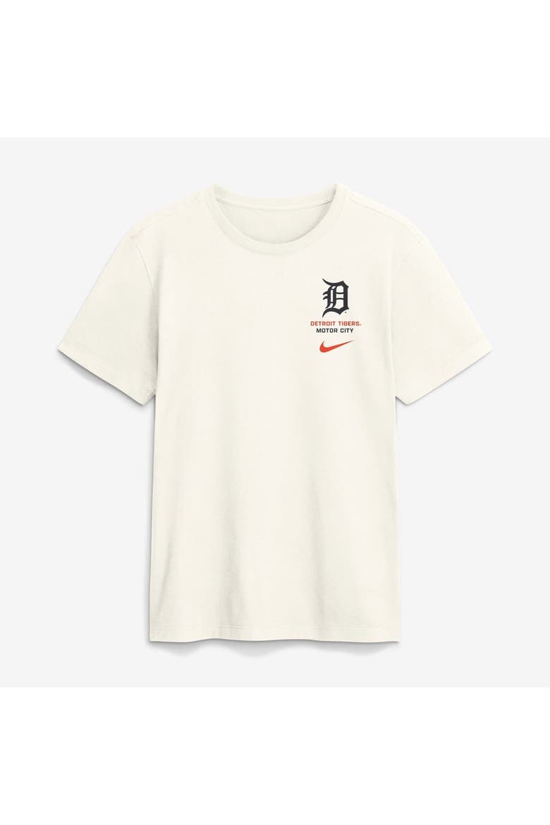 Men's Nike Cream Detroit Tigers Primetime 2-Hit T-Shirt, Alternate, color, Cream