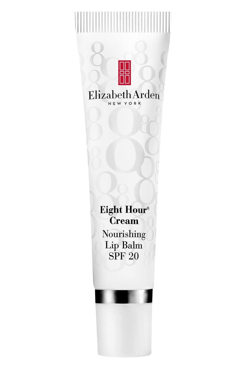Eight Hour® Cream Nourishing Lip Balm Broad Spectrum Sunscreen SPF 20, Main, color, NO COLOR