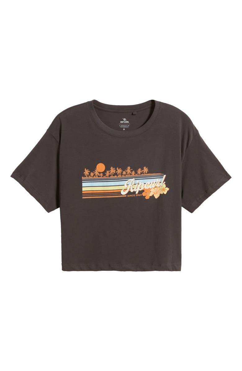 Rip Curl Sunset Crop Cotton Jersey Graphic T-Shirt, Alternate, color,