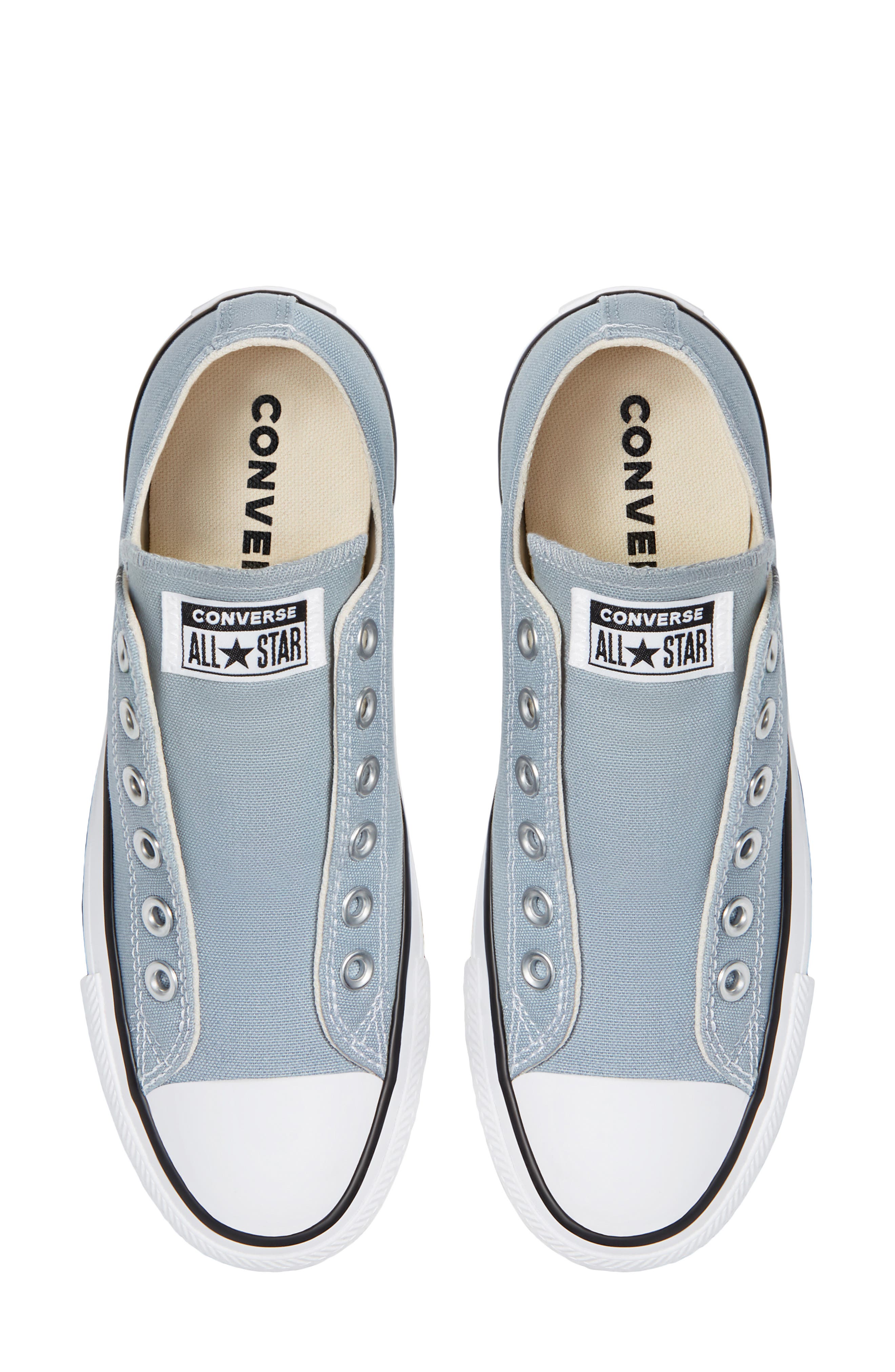 Converse Chuck Taylor<sup>®</sup> All Star<sup>®</sup> Laceless Sneaker, Alternate, color, 