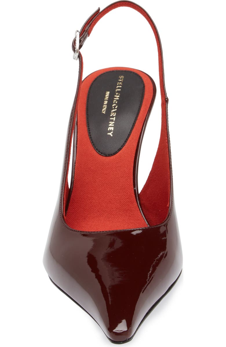 Stella McCartney Elsa Pointed Toe Slingback Pump, Alternate, color,