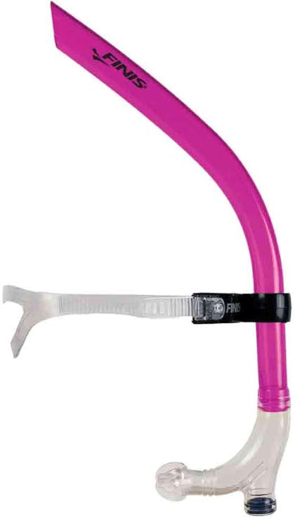 Original Swimmers Snorkel Center Mount Design For Swim Training Adjustable Fit Purge Valve