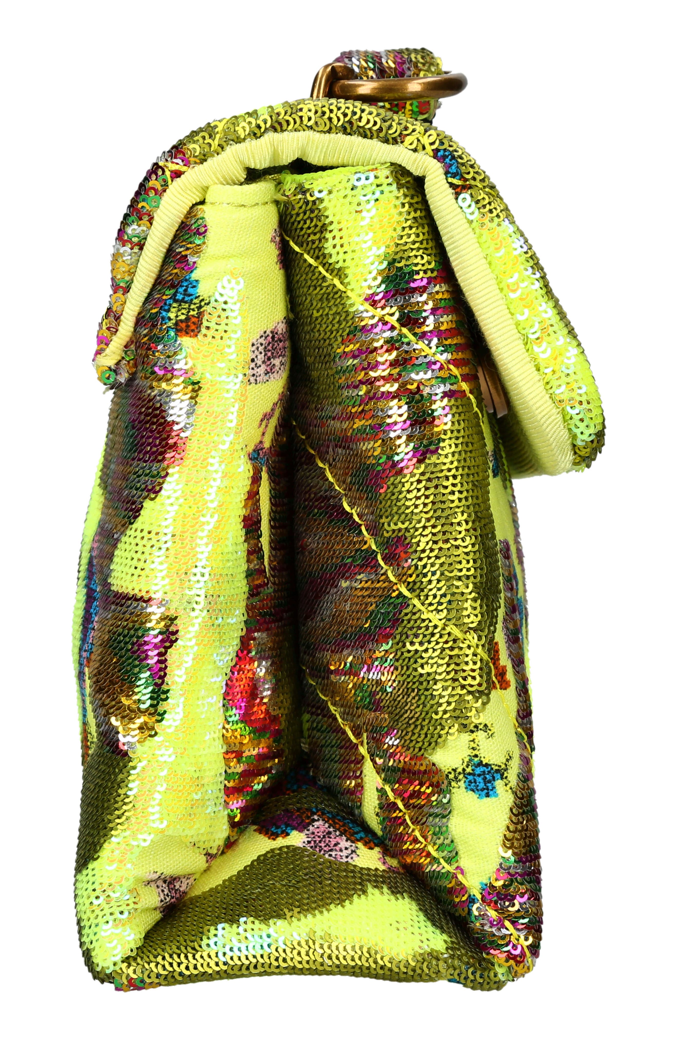 Kurt Geiger London Medium Kensington Sequin Convertible Shoulder Bag, Alternate, color, 