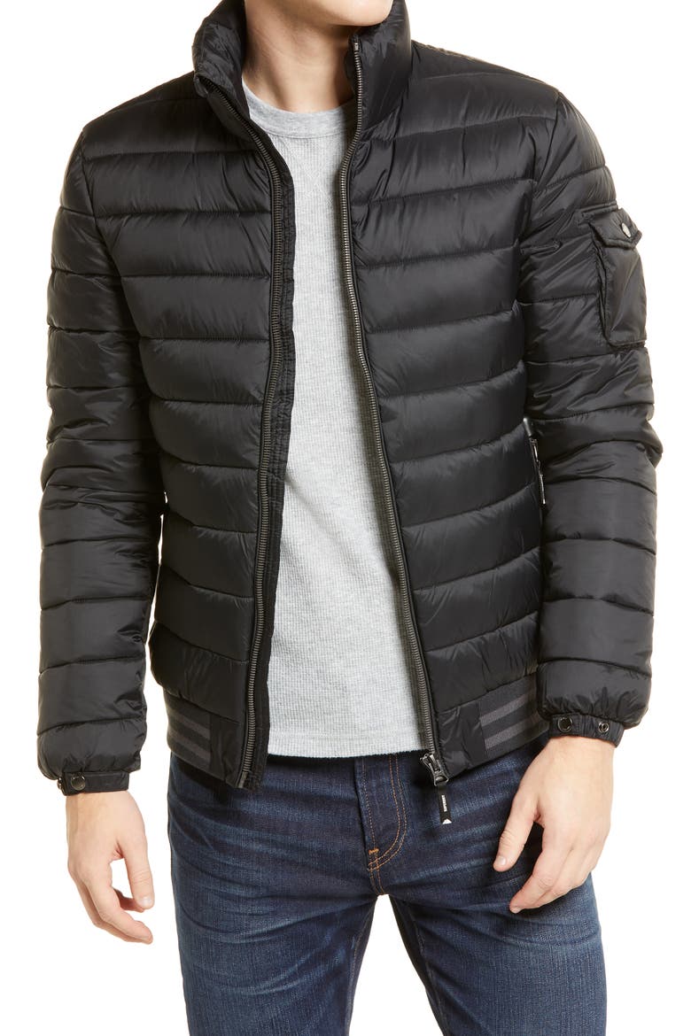 Fuji Puffer Jacket, Main, color, BLACK