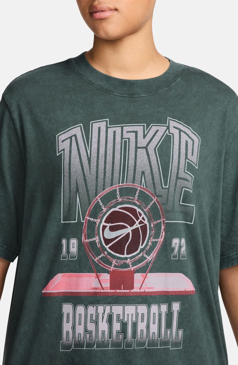 Nike Sportswear Oversize Basketball Graphic T-Shirt, Alternate, color, 