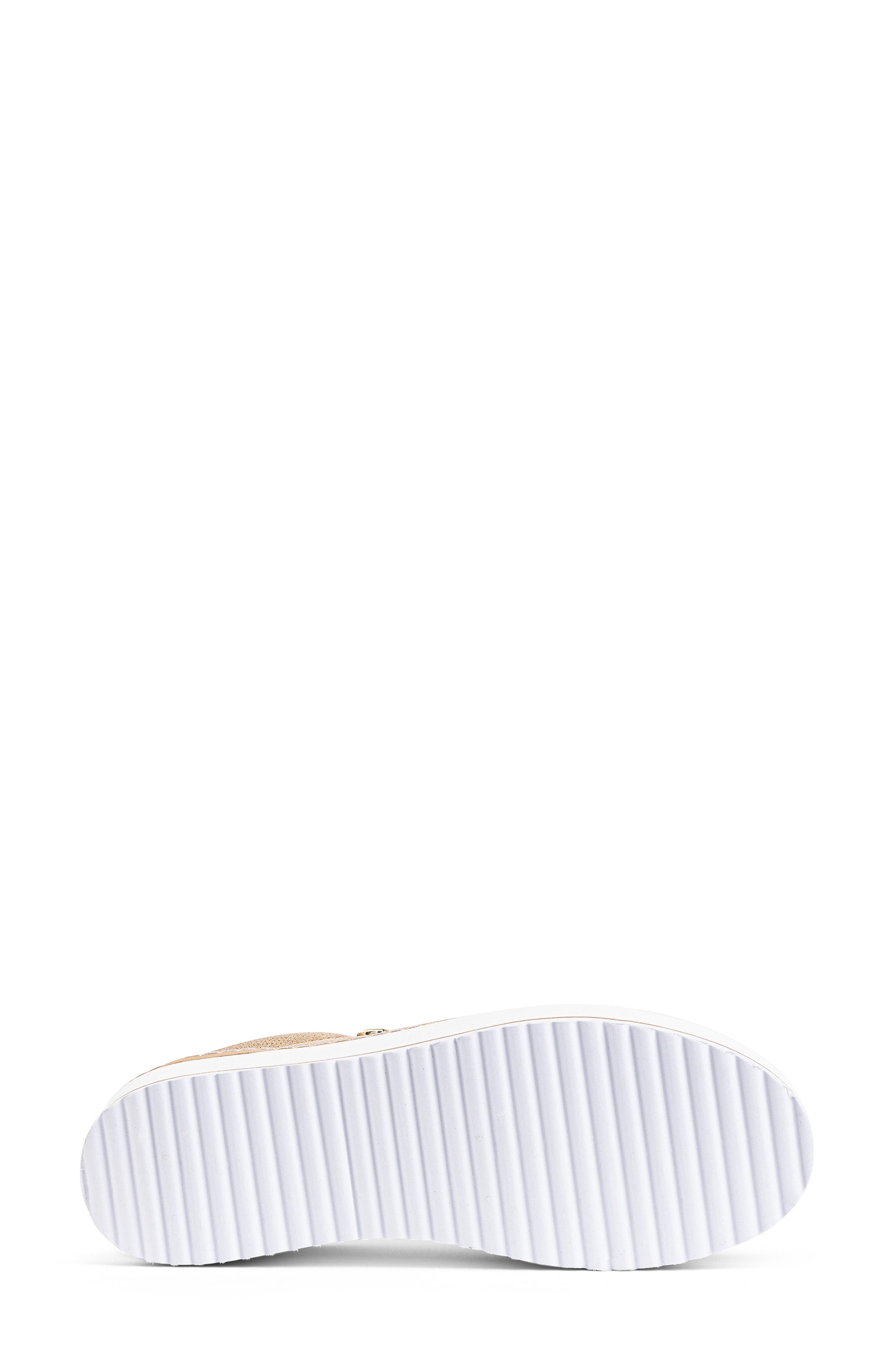 Donald Pliner Side Zip Platform Sneaker, Alternate, color, 