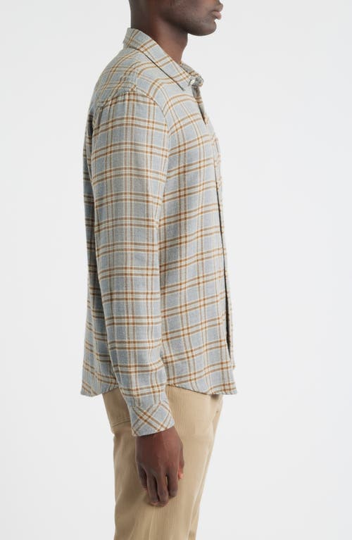 Rails Lennox Plaid Flannel Button-up Shirt In Gray