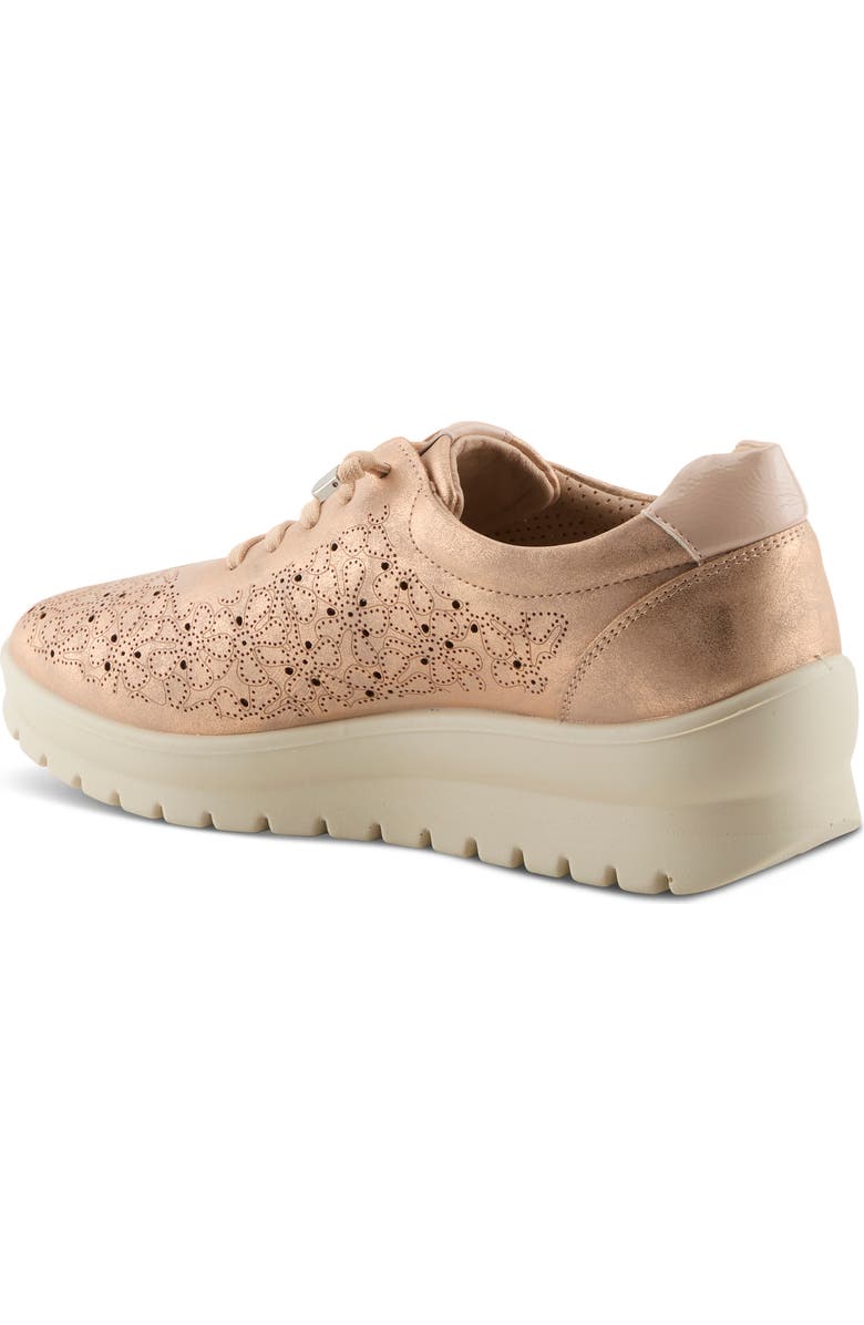 Flexus by Spring Step Rayfield Sneaker, Alternate, color, Rose Gold