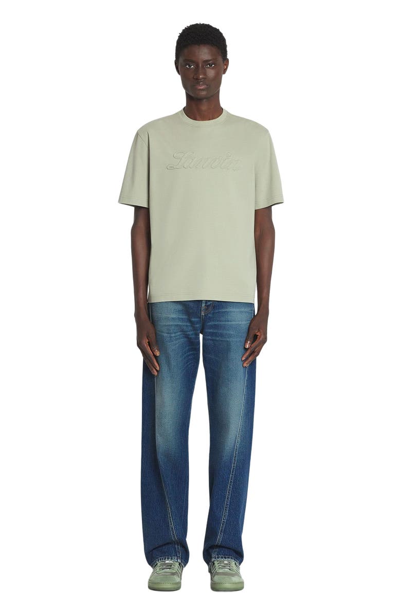 Lanvin DEBOSSED LANVIN T-SHIRT, Main, color, 