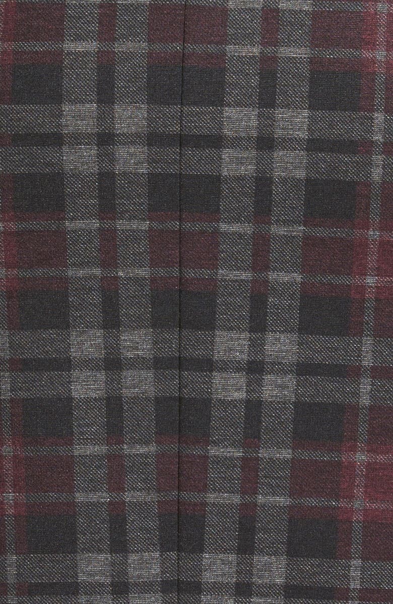 NYDJ 'Aubrey' Colorblock Plaid Sheath Dress, Alternate, color, 