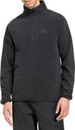 adidas Essentials Quarter Zip Polar Fleece Pullover