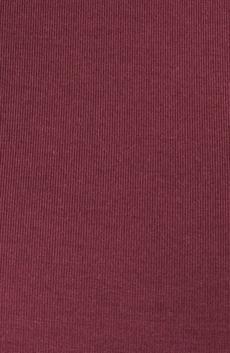 rag & bone Luca Long Sleeve Jersey T-Shirt, Alternate, color, Wine