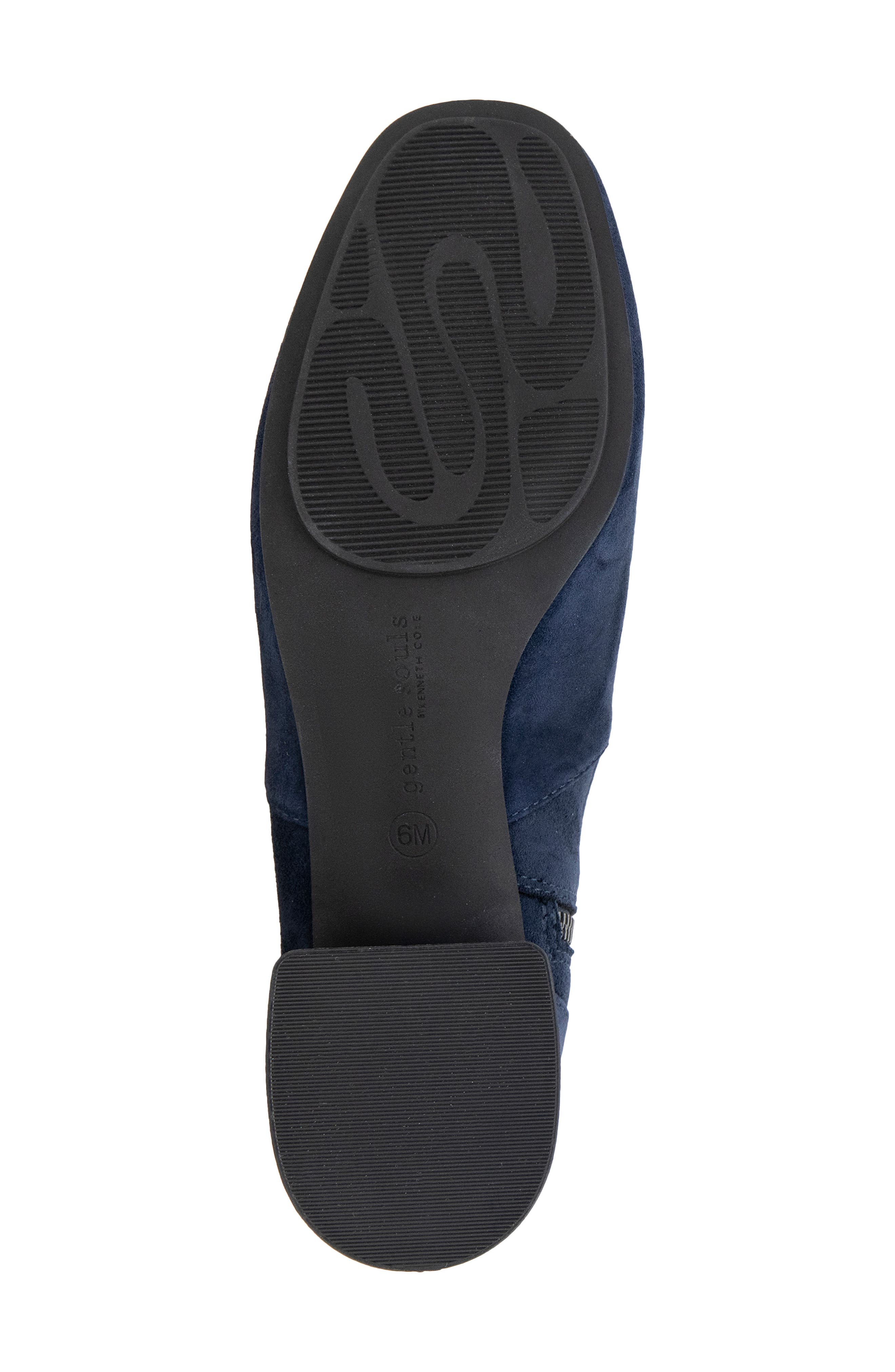 Emily Bootie, Alternate, color, NAVY SUEDE