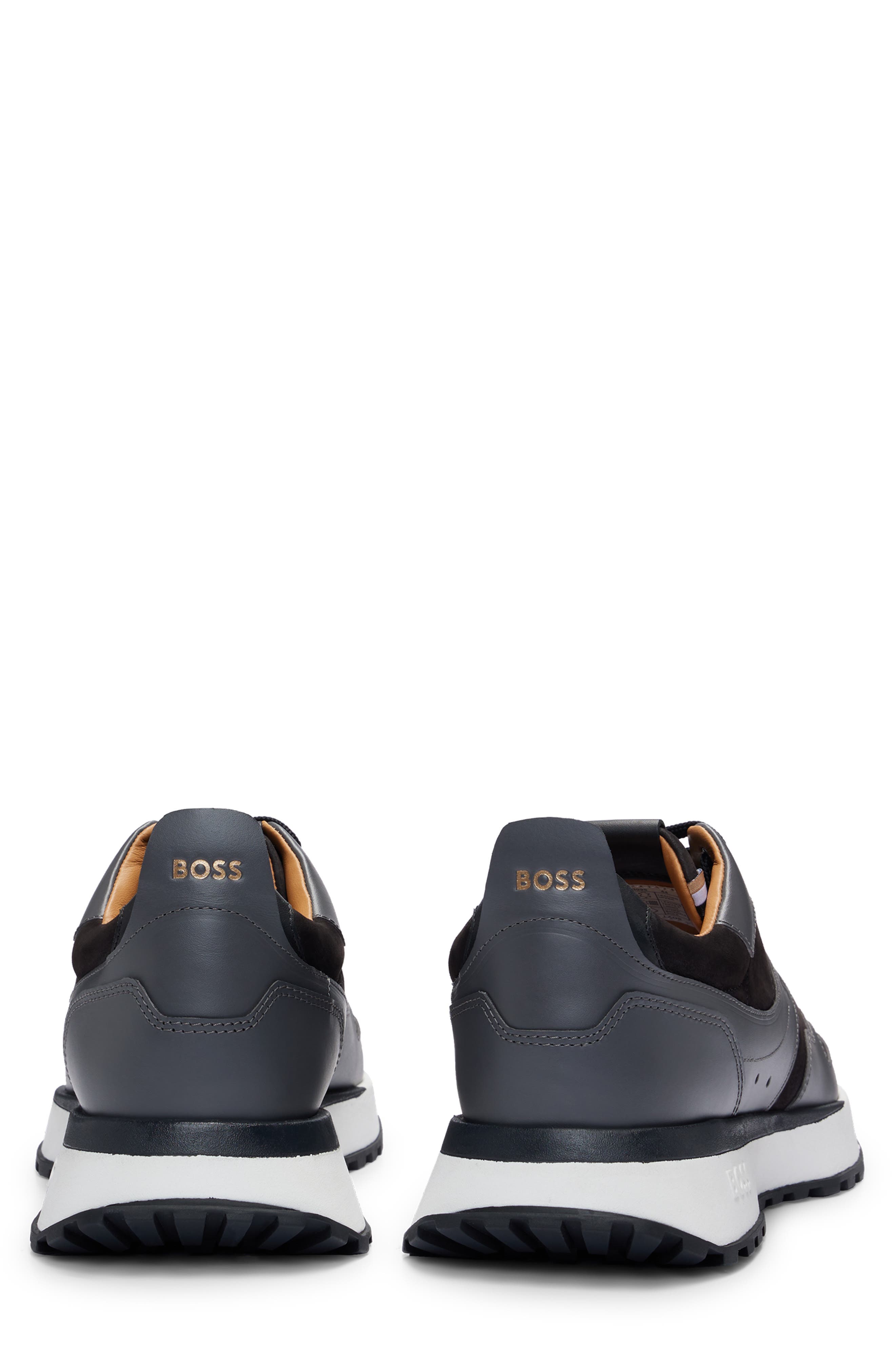 BOSS Jonah Runn Sneaker, Alternate, color, Charcoal