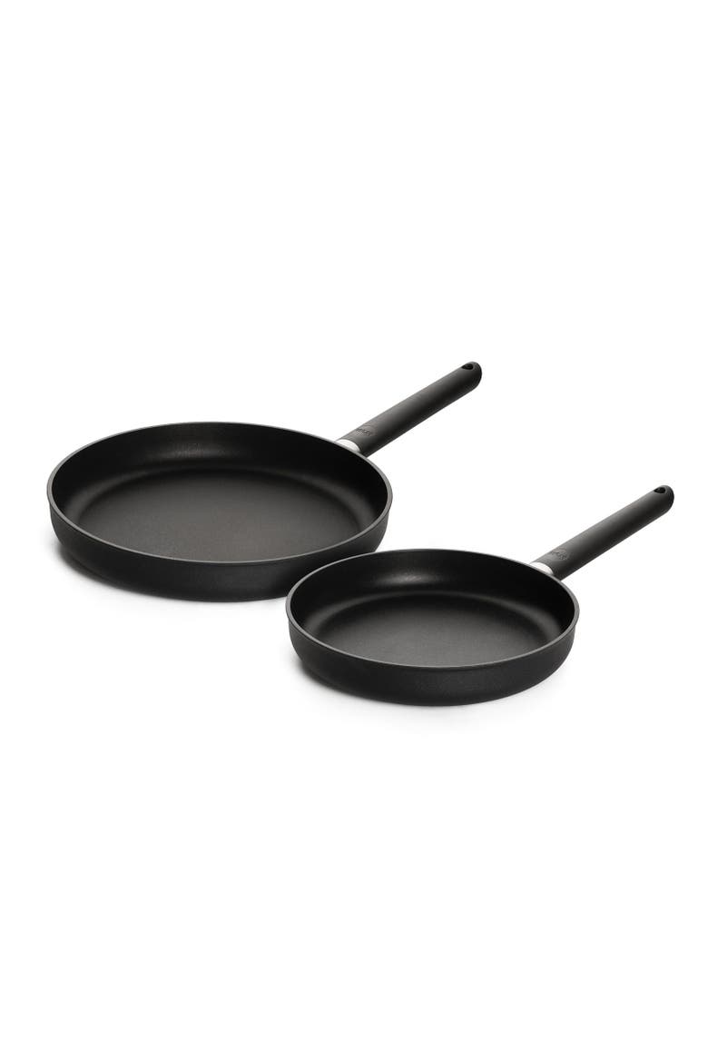 Ecologic Nonstick Fry Pan Set 9.5-Inch & 11-Inch, Main, color, Black