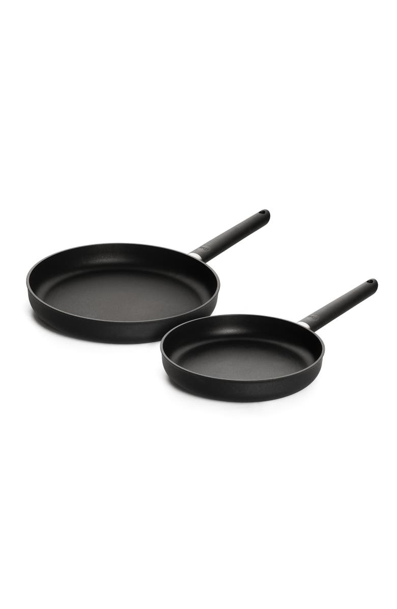 WOLL Ecologic Nonstick Fry Pan Set 9.5-Inch & 11-Inch, Main, color, Black