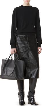 Lanvin Merino Sweater With Grosgrain Detail