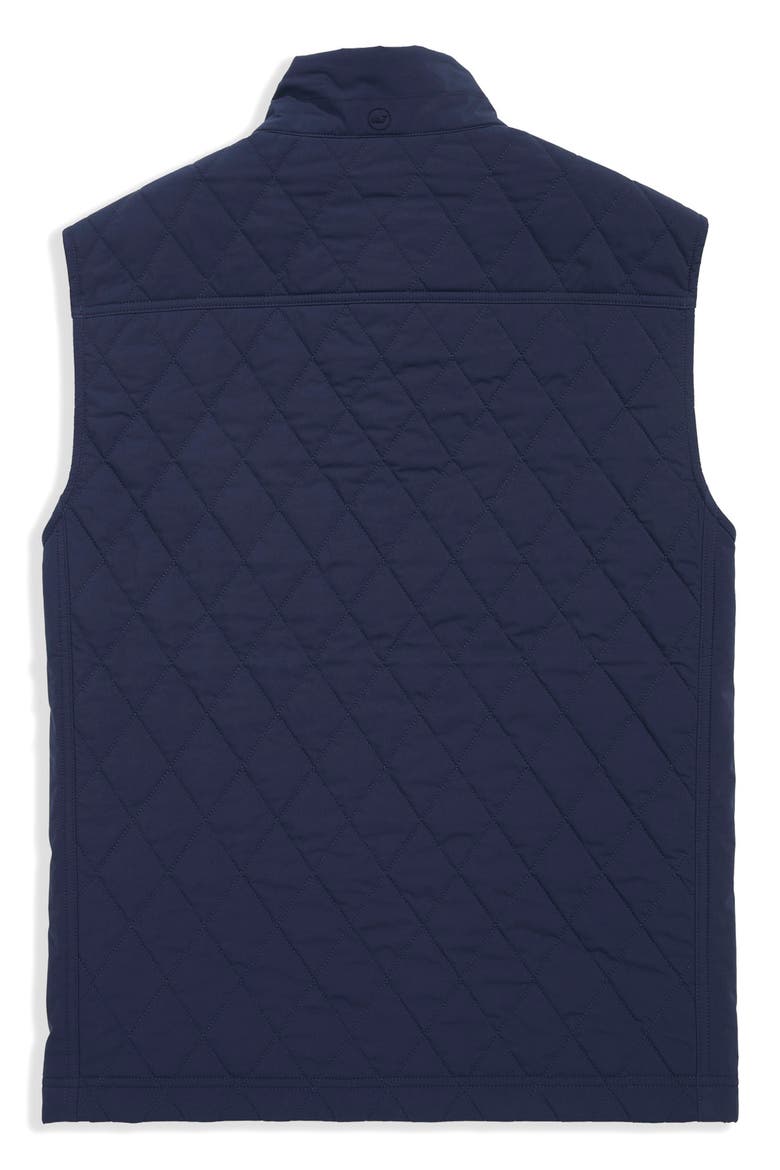 The Dorset Water Repellent Quilted Vest, Alternate, color, NAUTICAL NAVY