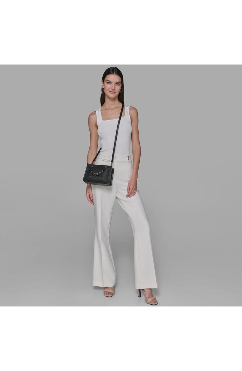 KARL LAGERFELD PARIS Savoie Crossbody, Alternate, color, Black