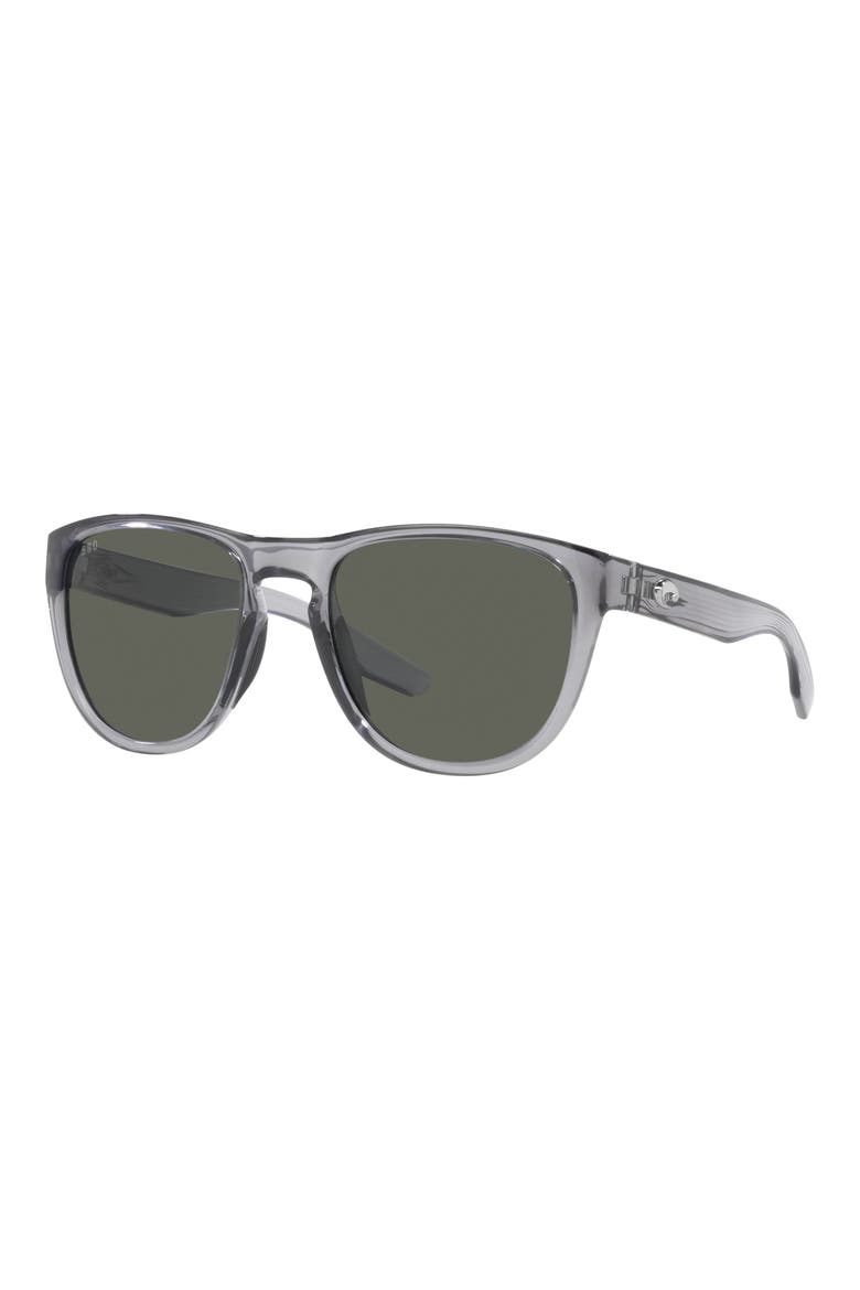 Irie 55mm Polarized Pilot Sunglasses, Alternate, color, GRAY