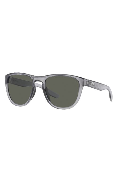Costa Del Mar Irie 55mm Polarized Pilot Sunglasses In Gray