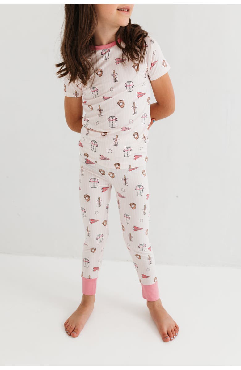 In My Jammers Baseball Two-Piece Set, Main, color, Light Pink