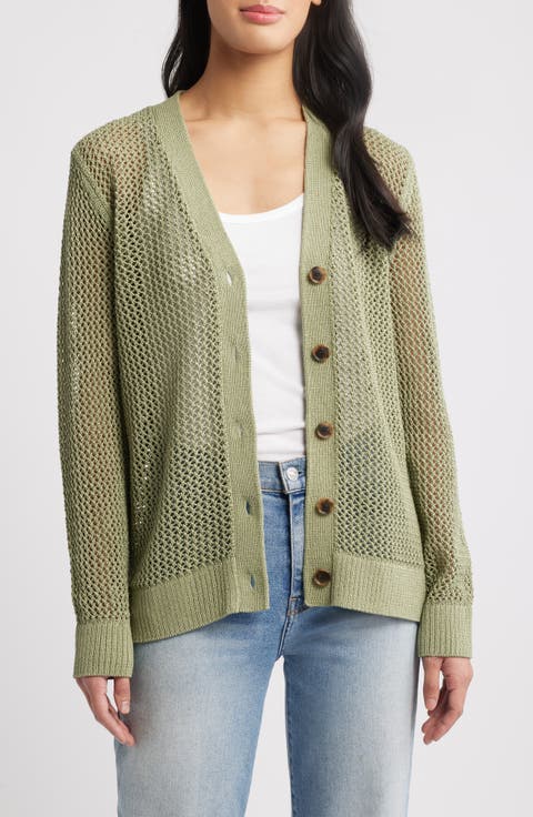 Women's Green Cardigan Sweaters | Nordstrom