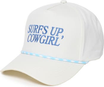 Surfs Up Embroidered Baseball Cap