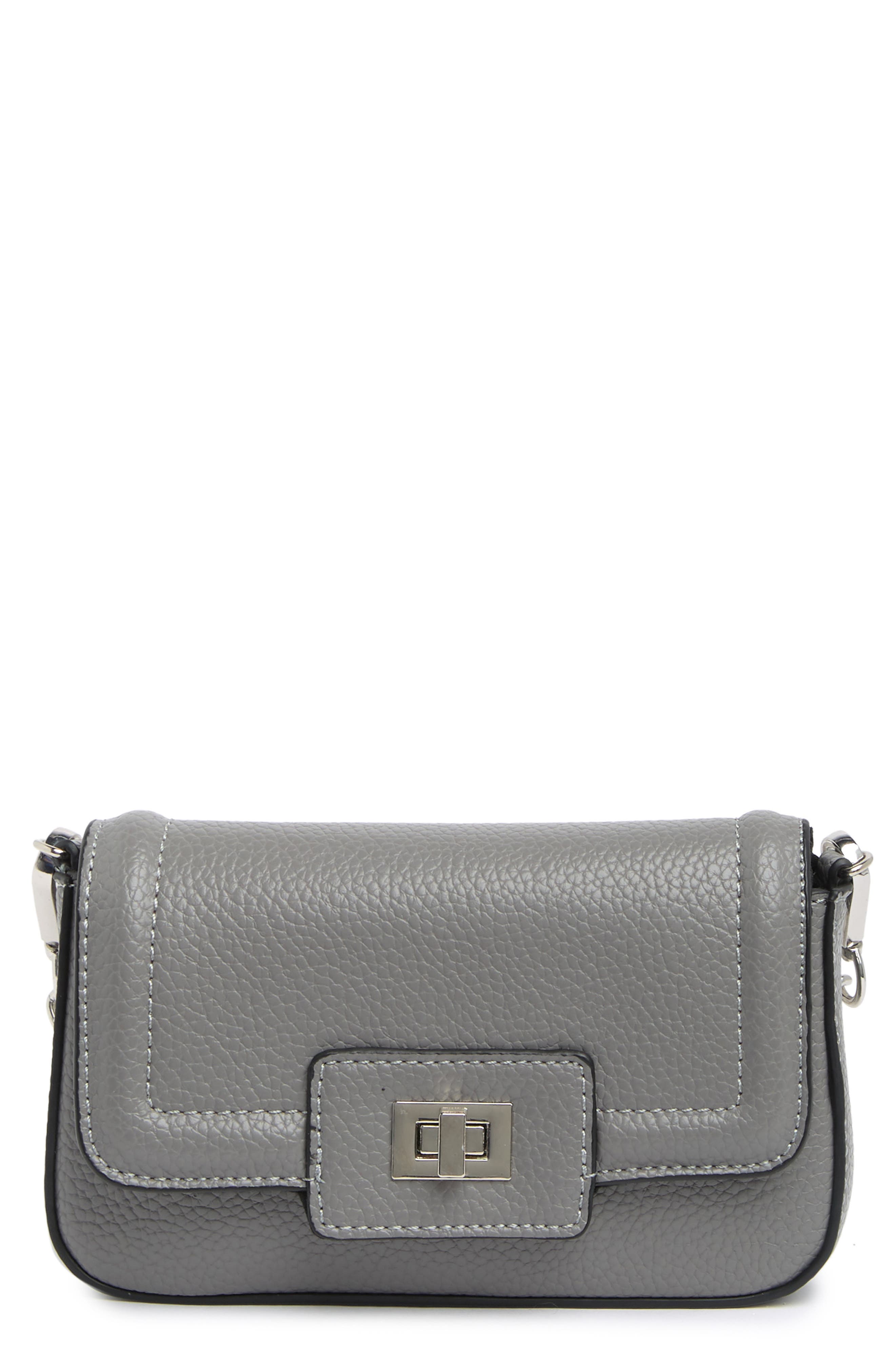 Tech Crossbody Bag, Main, color, STEEL