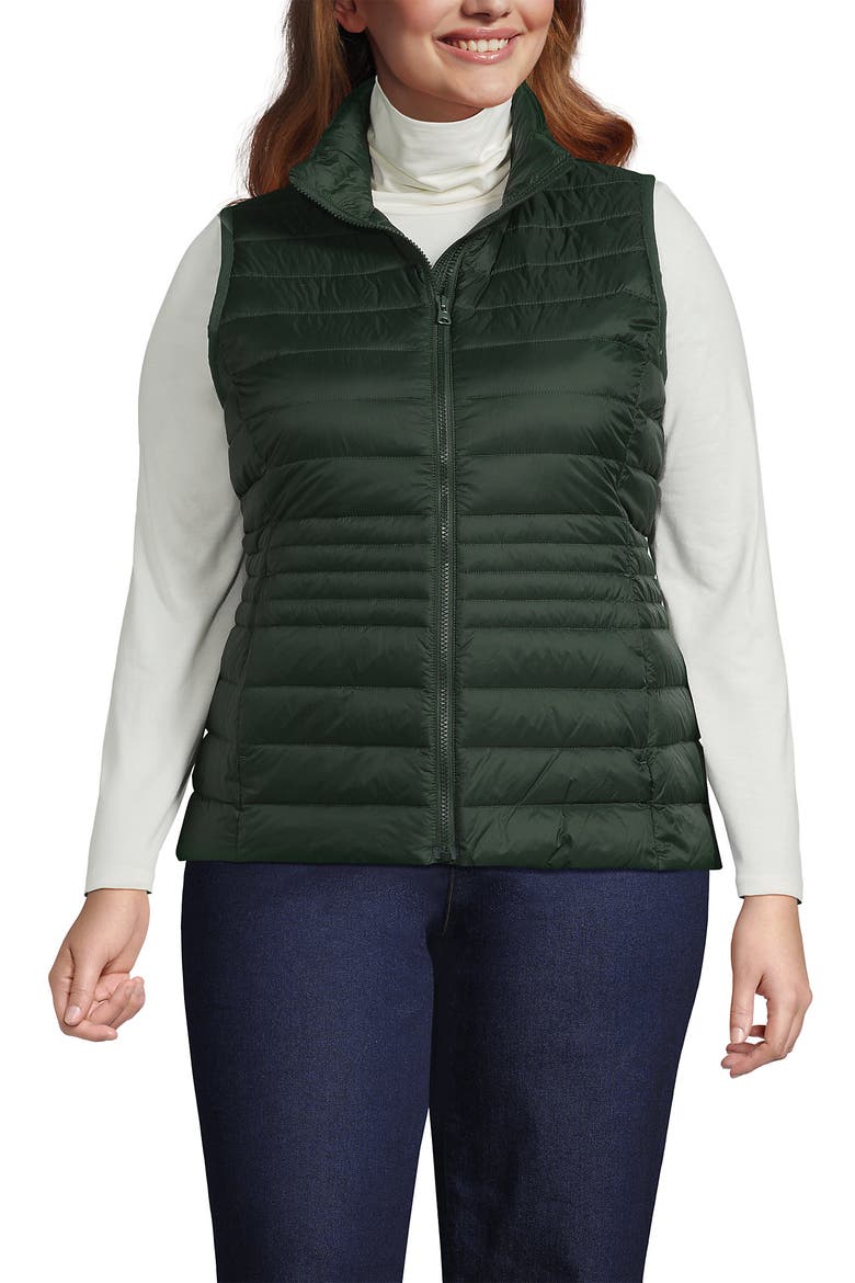 Wanderweight Packable Ultralight Down Vest, Alternate, color, Woodland Forest