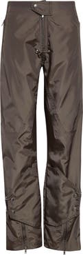 Rick Owens Temple Stretch Nylon Moto Pants