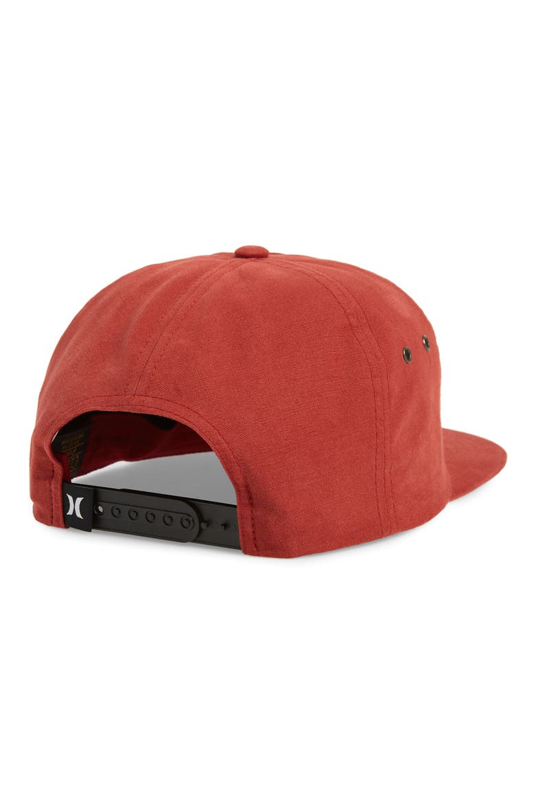 East Side Snapback Cap, Alternate, color, GYM RED