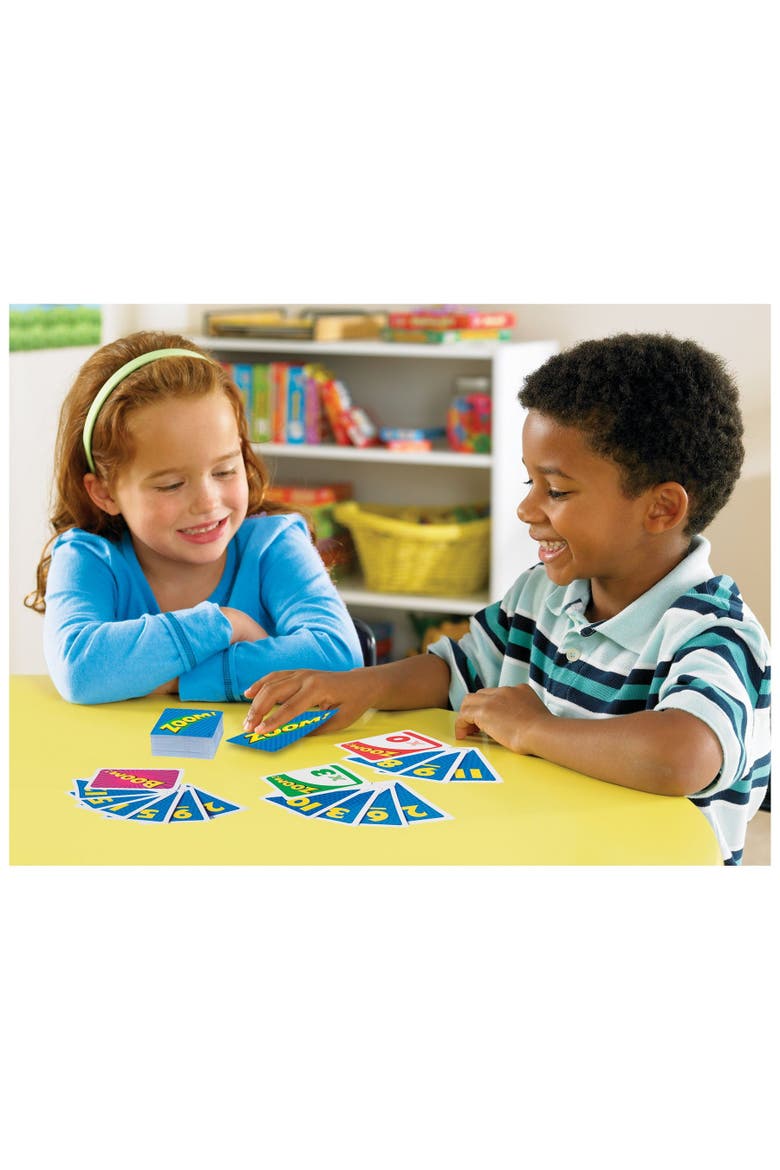 Zoom! Learning Flash Card Game, Alternate, color, Multicolored